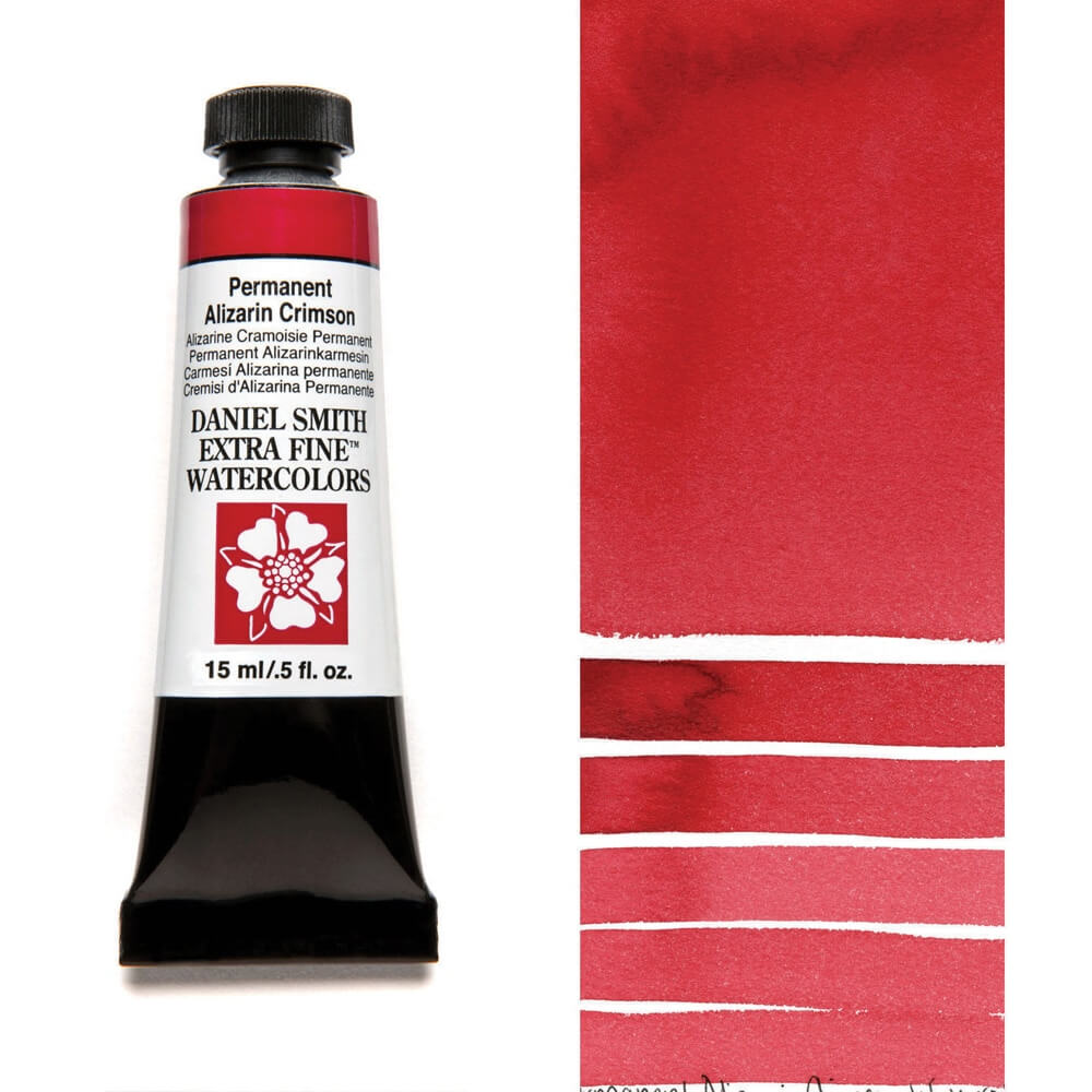 Watercolor Permanent Alizarin Crimson