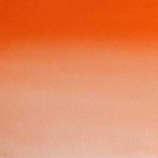 Watercolor Winsor Orange (Red Shade)