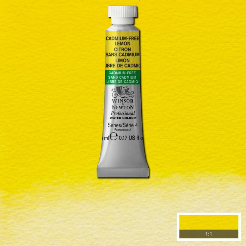 Watercolor Cadmium-Free Lemon